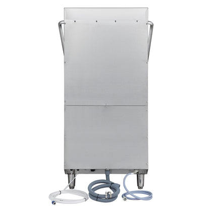 Forno Commerciale 31-Inch Commercial Hood Dishwasher, 1-Phase/3-Phase Compatible
