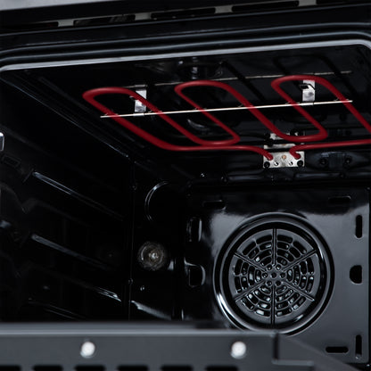 Forno Loiano 24 Inch Freestanding Electric Range in Black, Canada Version, Plug and Cord Included