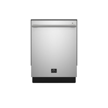 Forno Romano 24-Inch Built-In Dishwasher, Stainless Steel Finish, Stainless Steel Tub, 49 dBA, Energy Star Certified
