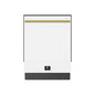 Forno Romano Espresso 24-Inch Built-In Dishwasher, White Finish, Stainless Steel Tub, 49 dBA, Energy Star Certified