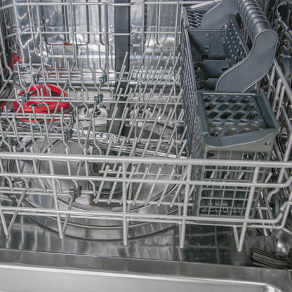 Forno Pozzo 24-Inch Built-In Tall Tub Top Control Dishwasher, Stainless Steel, 49 dBA, ENERGY STAR Certified