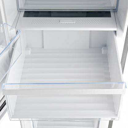 Forno Guardia 24-Inch Bottom Freezer Refrigerator, Left Swing, 10.8 cu.ft, ENERGY STAR Certified