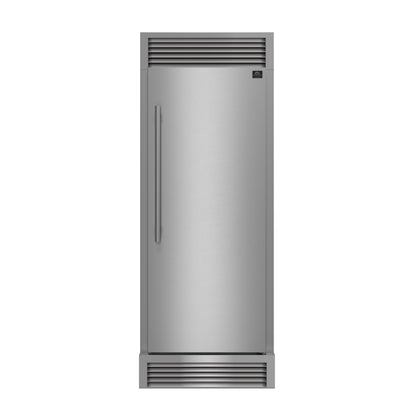Forno Maderno 28-Inch Built-In Convertible Refrigerator, 13.6 cu.ft, Right Swing, Decorative Grill, ENERGY STAR Certified