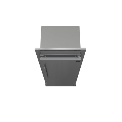 Forno Maderno 28-Inch Built-In Convertible Refrigerator, 13.6 cu.ft, Right Swing, Decorative Grill, ENERGY STAR Certified