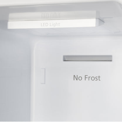 Forno Salerno Espresso 33-Inch White Side-by-Side Refrigerator, 15.6 Cu. Ft., Energy-Efficient, No Frost, Modern Design