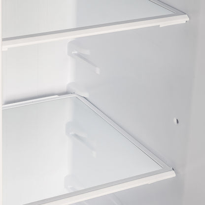 Forno Salerno Espresso 33-Inch White Side-by-Side Refrigerator, 15.6 Cu. Ft., Energy-Efficient, No Frost, Modern Design