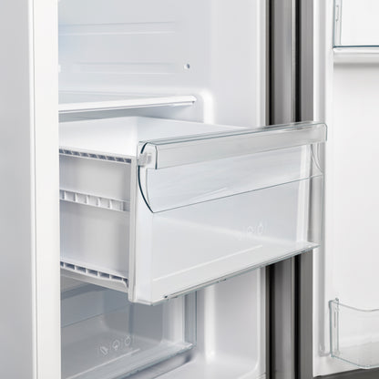 Forno Salerno 40-Inch Built-In Stainless Steel Refrigerator, 20 cu.ft, Decorative Grill, ENERGY STAR Certified