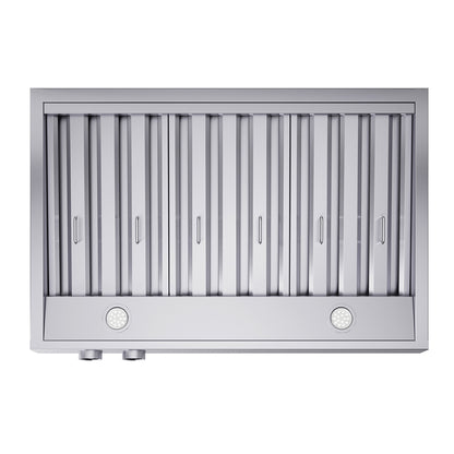 Forno Biagio 36-Inch Wall Mounted Range Hood, Stainless Steel, Heavy Duty