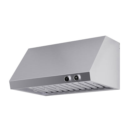 Forno Biagio 36-Inch Wall Mounted Range Hood, Stainless Steel, Heavy Duty