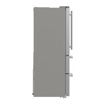 Forno Alta Moena 36-Inch French Door Refrigerator, 19.2 cu.ft, Counter Depth, Ice Maker, Stainless Steel Interior Panel, ENERGY STAR Certified