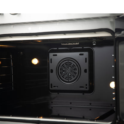 Forno Torino 36 Inch French Door Induction Range with Air Fryer and True Convection Oven