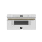 Forno Capoliveri Espresso 30-Inch Microwave Drawer, White, 1.2 cu.ft, 900 Watts, Built-In, Touch Control LCD Display, Auto-Touch Open/Close, 11 Power Levels, Sensor Cooking