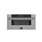 Forno Capoliveri 30-Inch Microwave Drawer, Stainless Steel, 1.2 cu.ft, 900 Watts, Built-In, Touch Control LCD Display, Auto-Touch Open/Close, 11 Power Levels, Sensor Cooking