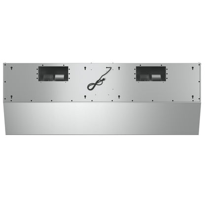 Forno Palazzo 60-Inch Wall Mounted Range Hood, Stainless Steel, Heavy Duty Baffle Filters, Remote Control
