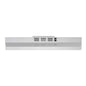 Forno Cappa 30-Inch Under Cabinet Range Hood, Stainless Steel, 200 CFM, Convertible, LED Lighting