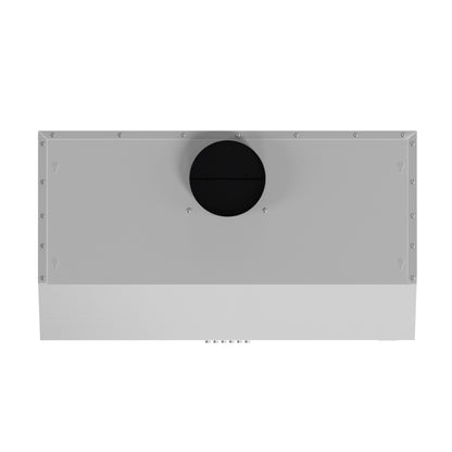 Forno Bari Espresso 30-Inch Under Cabinet Range Hood, White, 400 CFM, LED Lighting, Dishwasher-Safe Baffle Filters, 3-Speed Fan Control