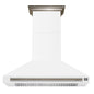 Forno Aria 48 Inch Wall-Mounted Range Hood in White