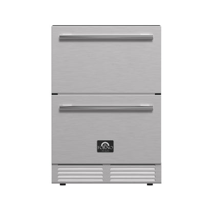 Forno Cosenza 24" Built-In Drawer Freezer with Ice Maker, 4.69 cu.ft.