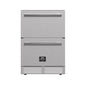 Forno Cosenza 24" Built-In Drawer Freezer with Ice Maker, 4.69 cu.ft.