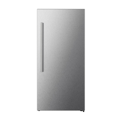 FORNO Maderno 28" Right Swing Convertible Freestanding Refrigerator/Freezer in Stainless Steel 13.6 cu.ft.