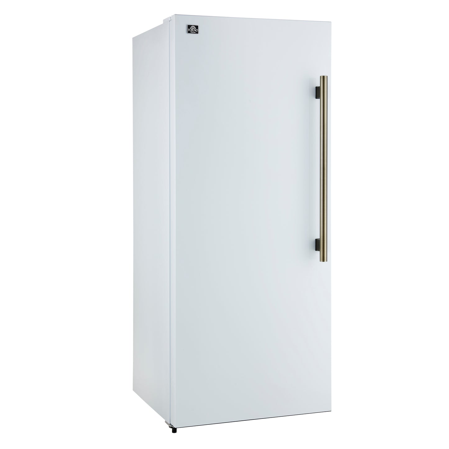 Forno Maderno 28" Built-In Convertible Refrigerator in White, 13.6 cu.ft. Left Swing with Decorative Grill - 32" Wide