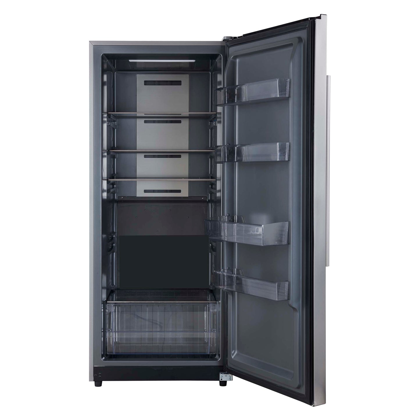 Forno Fortezza 28 Inch Right-Swing Convertible Refrigerator/Freezer, Stainless Steel, Total No Frost