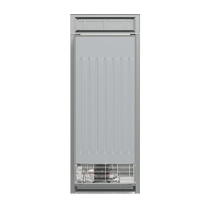 Forno Fortezza 32 Inch Right-Swing Convertible Refrigerator/Freezer with Trim Kit, Stainless Steel, Total No Frost
