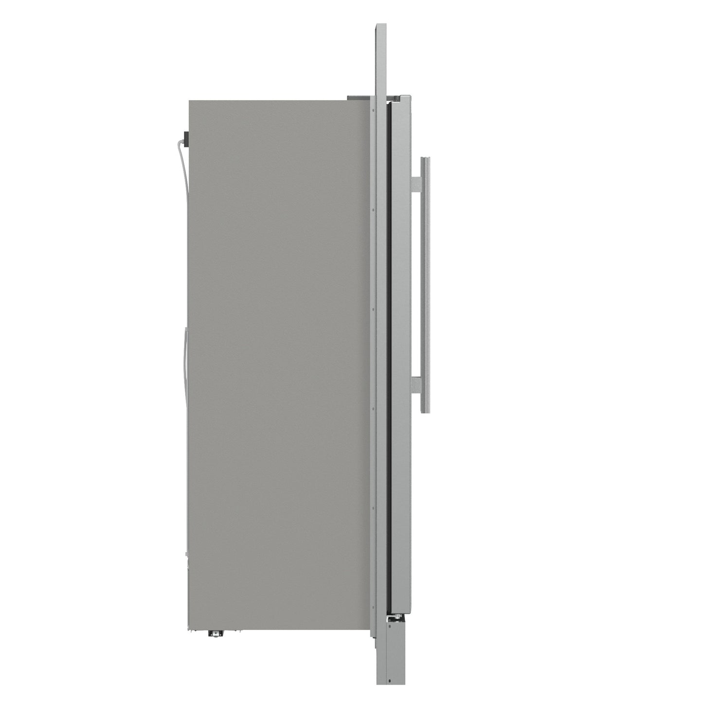 Forno Fortezza 60 Inch Convertible Refrigerator/Freezer with Modern Trim Kit, Stainless Steel, Total No Frost, with Automatic Ice Maker