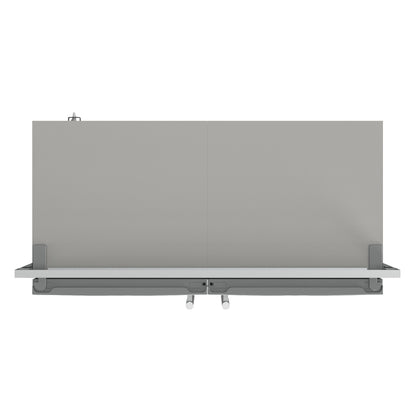 Forno Fortezza 60 Inch Convertible Refrigerator/Freezer with Trim Grill, Stainless Steel, Total No Frost, with Automatic Ice Maker