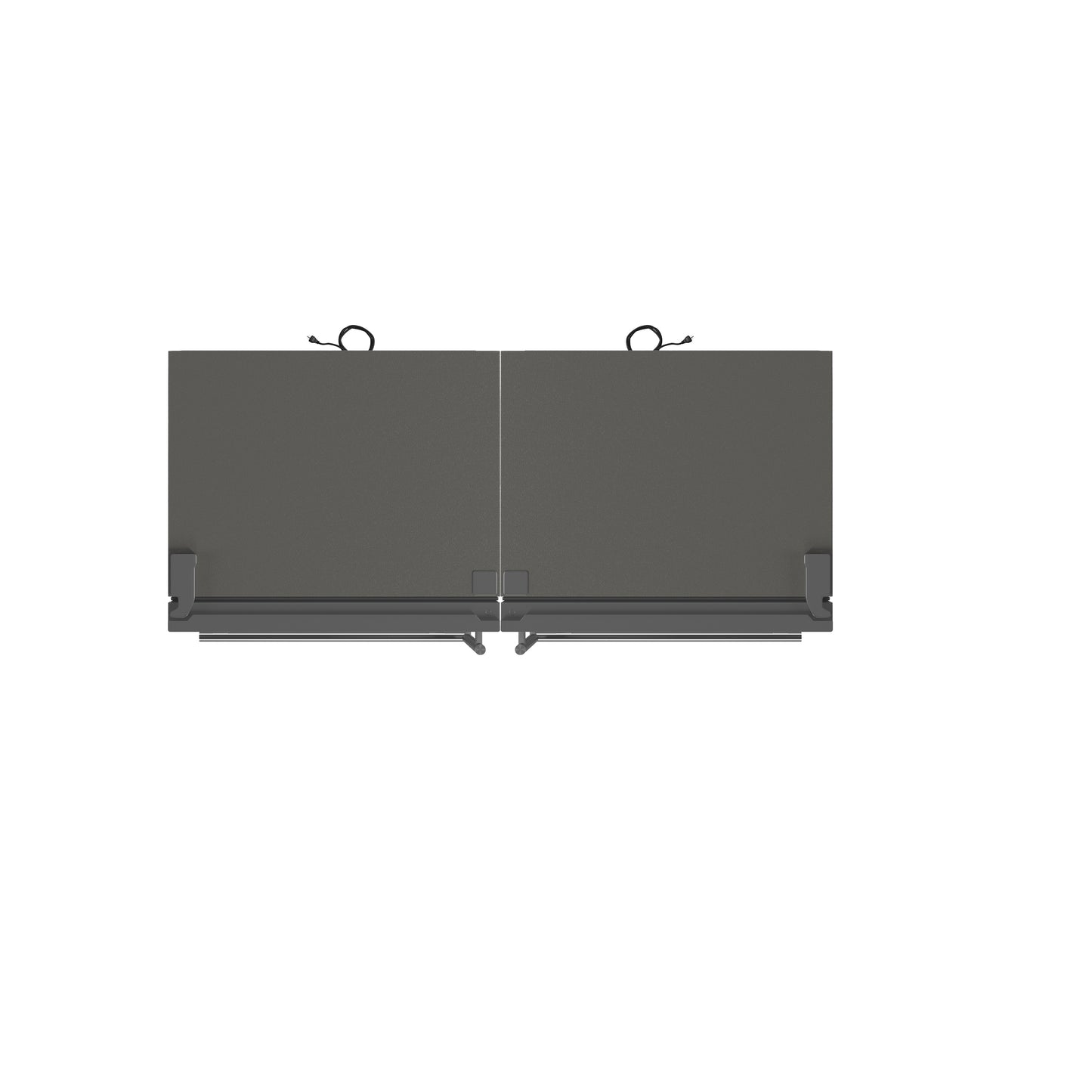 Forno Milano 2-Piece 62-Inch Freestanding Dual Bottom Freezer Refrigerator, Stainless Steel – 34.4 cu.ft, Touch Control, Ice Maker